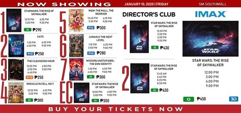 sm southmall cinema sched|regal cinemas coming attractions.